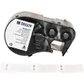 Brady M4-90-427, Sort, Hvit, Selvklebende skriveretikett, Vinyl, Trermisk overføring, Akryl, Permanent