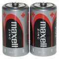 Maxell R14/C sink-karbonbatterier - 2 stk. - Bulk