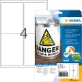 Herma Selvklebende Folie For Utendørs Bruk 9534 10 Ark Klistremerke 99.1x139 Mm 40 Enheter
