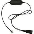 Jabra GN1221 Sound Limiter - Hodetelefonkabel - RJ-9 hann til Quick Disconnect - 80 cm