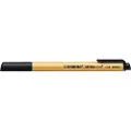 Stabilo GREENpoint, Sort, Sort, Oransje, Plast, Rund, Fiber, 0,8 mm