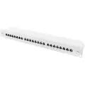 Digitus Professional DN-91624S-EA - Koblingspanel - CAT 6a - STP - RJ-45 X 24 - lysegrå, RAL 7035 - 1U - 19