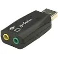 Manhattan Hi-Speed USB 3-D Audio Adapter 2.1 Lydkort, ekstern eksterne stik til hovedtelefoner