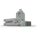 Lindy USB Port Blocker - USB-portsperrer - grønn