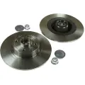 Delphi Set of brake discs (2 pcs) front L/R: TOYOTA COROL