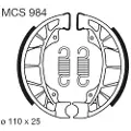 TRW Derbi Atlantis 50 10 Bakre Bremsekloss