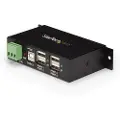 StarTech.com Monterbar Robust Usb Med 4 Porter Hub