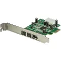 StarTech.com 3-porters 2b Pcie Firewire-kort 1a