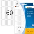 Herma - Permanent klæbemiddel - hvit - 5 x 35 mm 1920 etikett(r) (32 ark x 60) etiketter