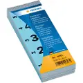 Herma - Dekorasjonsklister - tall 1-500 - 2.8 x 5.6 cm - blå - papir