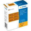 Herma - Svart, brun - 10 x 22 mm 3000 etikett(er) (1000 ark x 3) selvklebende nummeretiketter