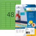 Herma Special - Papir - matt - permanent selv-adhesiv - grønn - 45.7 x 21.2 mm 960 etikett(er) (20 ark x 48) merkelapper