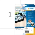 Herma Glossy Labels 210x297 25 Sheets 25 Pieces Papir