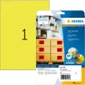 Herma Spesial - Papir - matt - permanent selvklebende - knallgul - A4 (210 x 297 mm) 20 etikett(er) fluorescerende etiketter