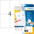 Herma Special - Hvit - A6 (105 x 148 mm) 100 etikett(er) (25 ark x 4) permanente selvklebende matte opake rettelses/omslags-papiretiketter