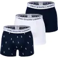 Ralph Lauren for man. 714830299057 Pack of 3 boxers navy, print and white (XL), Homewear, Cotton