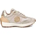 Carmela for woman. 16181703-BEIGE Leather trainers 161817 beige (39), 1 to 3 cm, Laces, Casual
