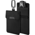 Spigen Klasden RFID Shield, Nøkkeletui, Sort, Rektangel, Unisex, Alle kjønn, 1 stykker