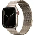 Uniq pasek Dante Apple Watch Series 4/5/6/7/8/SE/SE2 42/44/45mm Stainless Steel starlight