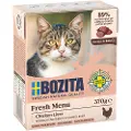 Bozita Økonomipakke: Bozita Tetra Biter i saus 24 x 370 g - Kyllinglever
