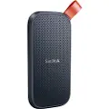 SanDisk Portable SSD - 2TB - Svart - Ekstern SSD - USB 3.2 Gen 2