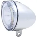 Spanninga Swingo XB frontlys 10 lux/50 lumen + batterier krom (SNG-H070017)