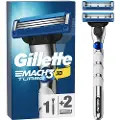 Gillette Mach3 Turbo barberhøvel + 2 barberblad
