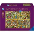 Ravensburger Colin Thompson Bookshelf, 18000 stykker, Fantasi, 14 år