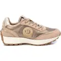 Carmela for woman. 16199703-BEIGE Leather trainers 161997 beige (36), Flat, Laces, Casual