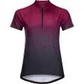 Jack Wolfskin Morobbia Half Zip Print Kortarmet T-skjorte
