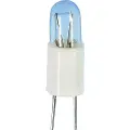 TRU COMPONENTS 1590371 Subminiaturepære 28 V 0.6 W Bi-Pin 2,54 mm Klar 1 stk