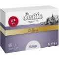 Smilla Deluxe Mousse 24 x 85 g - med storfe og timian