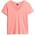 Superdry Studios Slub Embroidered Kort Ermet V-hals T-skjorte