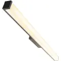 QAZQA Moderne baderomsplasslampe sort 92 cm IP44 - Cascada