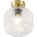 QAZQA Smart taklampe messing inkl. Wifi A60 - Karel