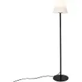 QAZQA Smart utegulvlampe sort inkl. Wifi A60 - Virginia