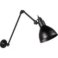 QAZQA Smart vegglampe svart justerbar inkl. Wifi A60 - Wye