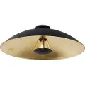 QAZQA Smart taklampe sort med gull 60 cm inkl. Wifi A60 - Emilienne