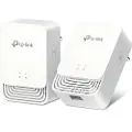 TP-LINK PG1200 KIT, 607 Mbit/s, Gigabit Ethernet, 10,100,1000 Mbit/s, HomePlug AV2, 300 m, Hvit