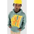 HUF Heat Wave Hettegenser grønn