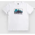 Quiksilver Gradient Mountains Kids T-skjorte hvit
