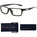 Gunnar Optiks Optiks Riot, Unisex, Rektangel, Klassisk, Sort, Nylon-polymer, Gjennomsiktig