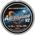 Savage Gear HD4 Adrenaline V2 120m 0.10mm 13lbs 6kg Grey (54827)