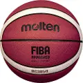 Molten B5G3800, Brun, Lær, Inne & Ute, Mønster, FIBA, Laminert