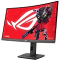 Asus ROG Strix XG27WCS - LCD-skjerm - gaming - kurvet - 27 - 2560 x 1440 2K @ 180 Hz - Rapid VA - 400 cd/m² - 3000:1 - DisplayHDR 400 - 1 ms - HDMI, DisplayPort, USB-C - svart