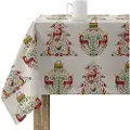 Muare Merry Christmas Flekkesikker Duk 100x139 Cm