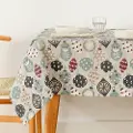 Muare Merry Christmas Flekkesikker Duk 60x139 Cm