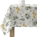 Muare Merry Christmas Flekkesikker Duk 200x139x12 Cm