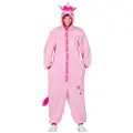 MOM Enhjørning Kigurumi-kostyme Med Hette Og Hale For Menn
