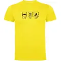 Kruskis Sleep Eat And Bike Kortarmet T-skjorte